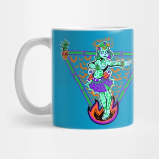 Halloween Hula Dancer Mug